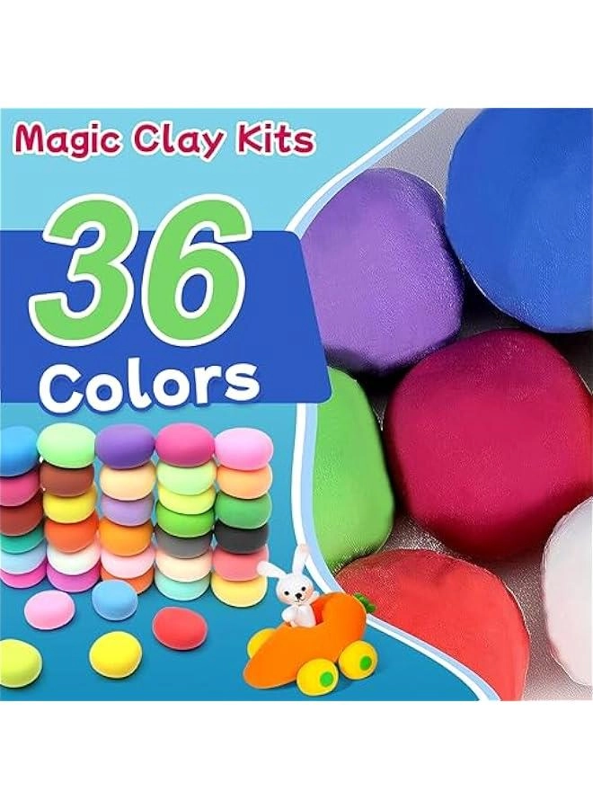 Air Dry Clay kit - 468g 36pcs.