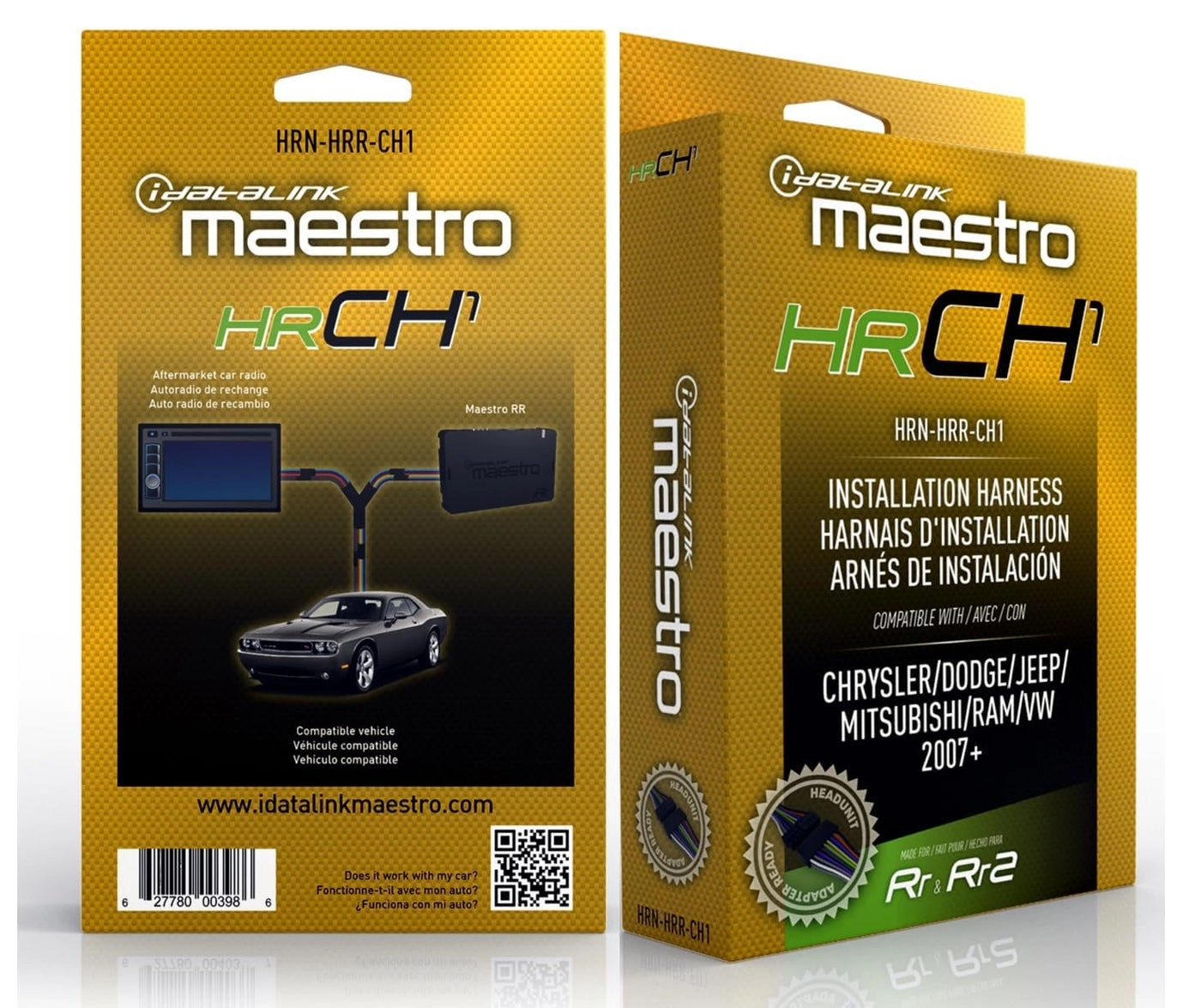 Maestro Radio Replacement Harness - Plug and Play 2007+ Chrysler Dodge Jeep