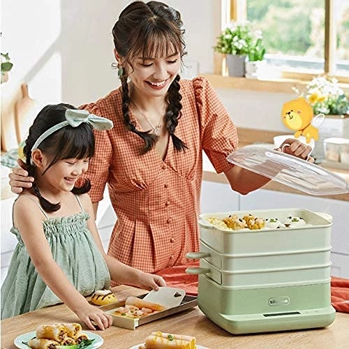 Rice Roll Machine - Electric Steamer Multifunction