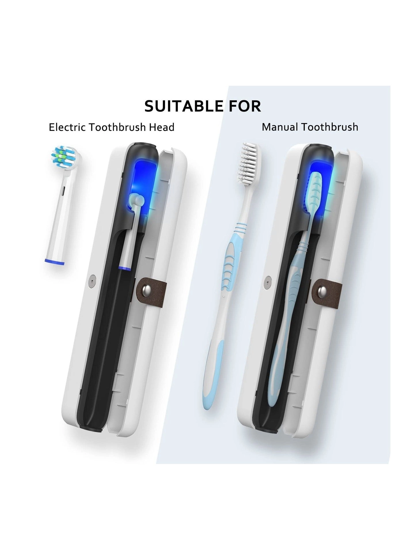 SYOSI UV-C Auto Cycle Sterilization Toothbrush Sterilizer
