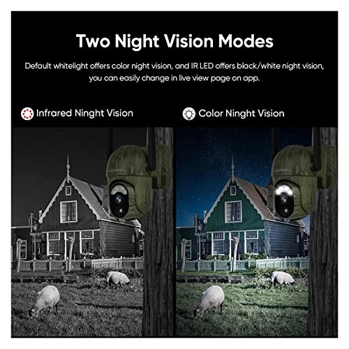 Outdoor Solar Security Camera 4MP