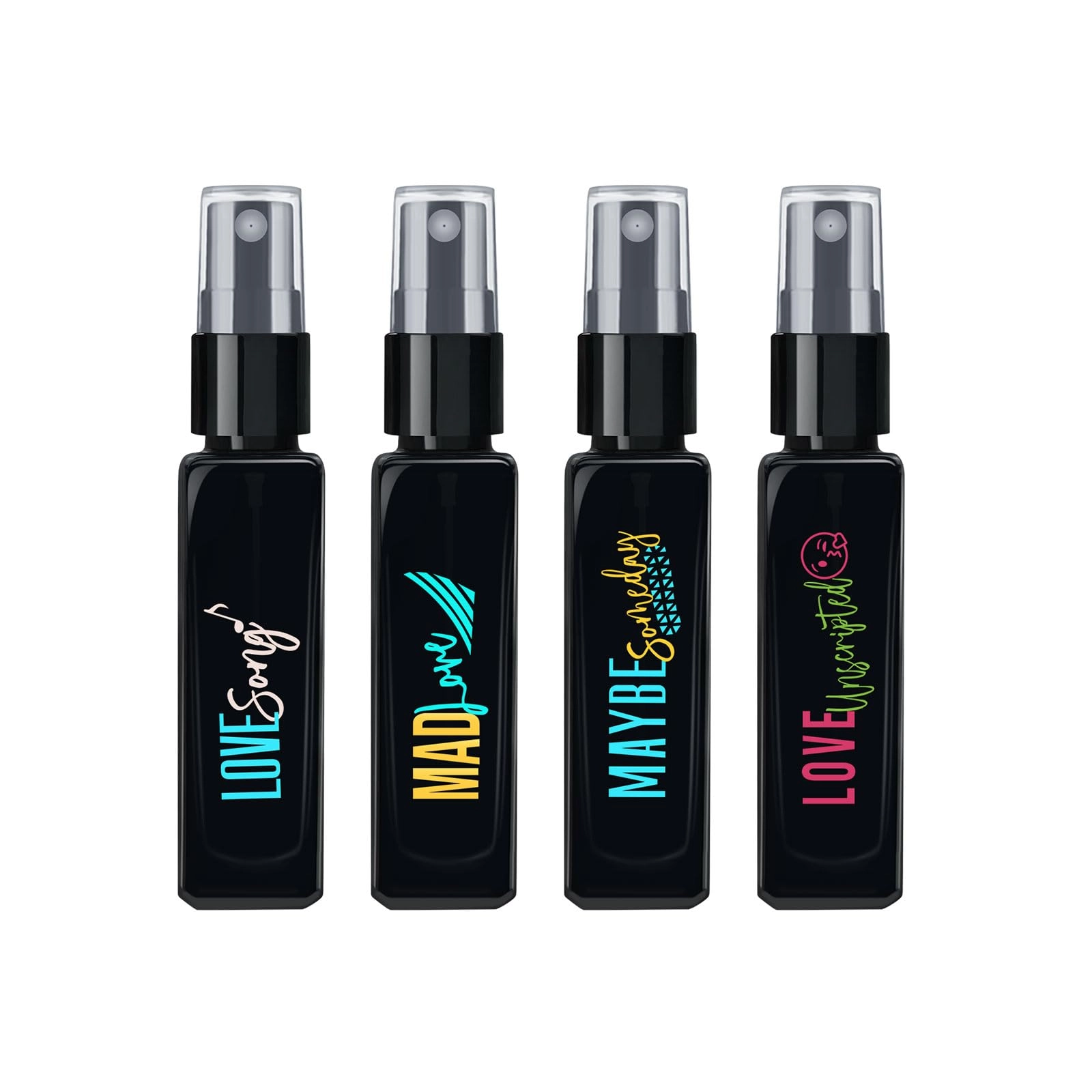 Floressence Perfumes pvt. Ltd Love Song Eau de Parfum 8ml + Mad Love Eau de Parfum 8ml + Maybe Someday Eau de Parfum 8ml + Love Unscripted Eau de Parfum 8ml