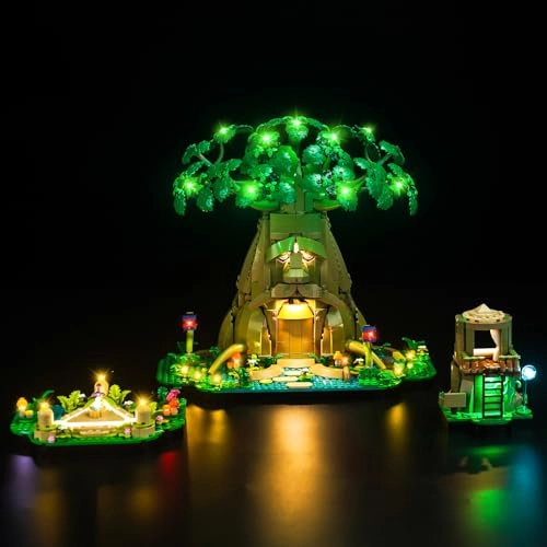 LED Light Set Compatible with LEGO Great Deku Tree 77092 - Copper