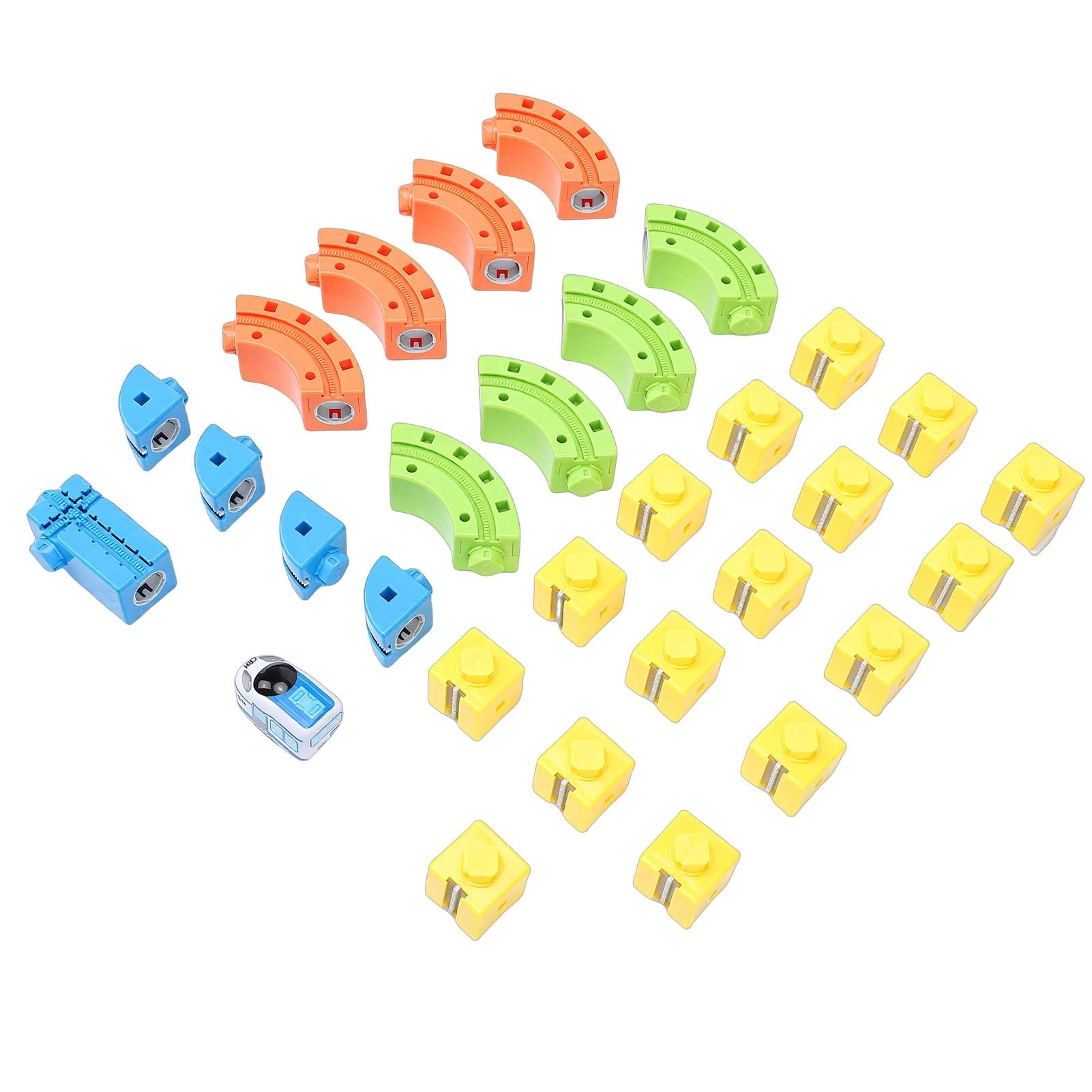 Rcniso 3D Railway Track - 81 Piece USB Rechargeable