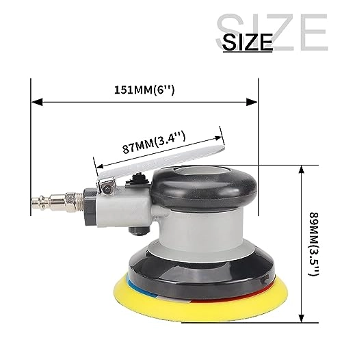 Random Orbital Palm Sander - 5" (125mm) 10000RPM