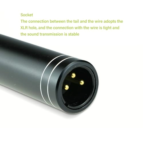 Hamweshat1evog2bq XLR+3.5mm-Mini-Jack Microphone