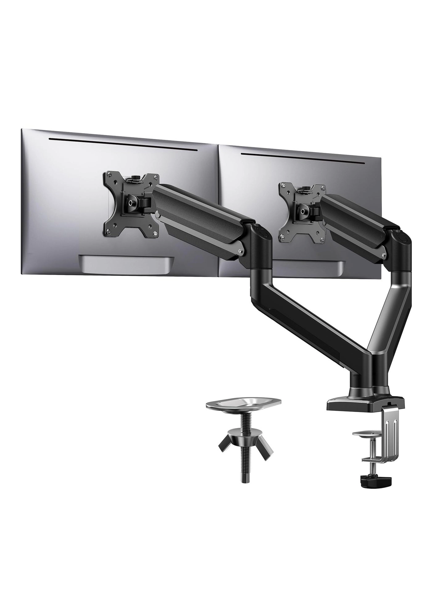 Dual Monitor Mount Stand - dual 13 to 32 Inch 75x75mm 100x100mm