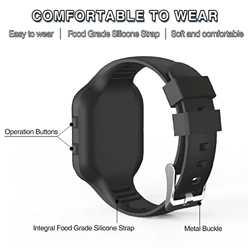 Fitness Tracker Watch - Fit 5.2-7.2inches(13cm-18cm) wrist girth