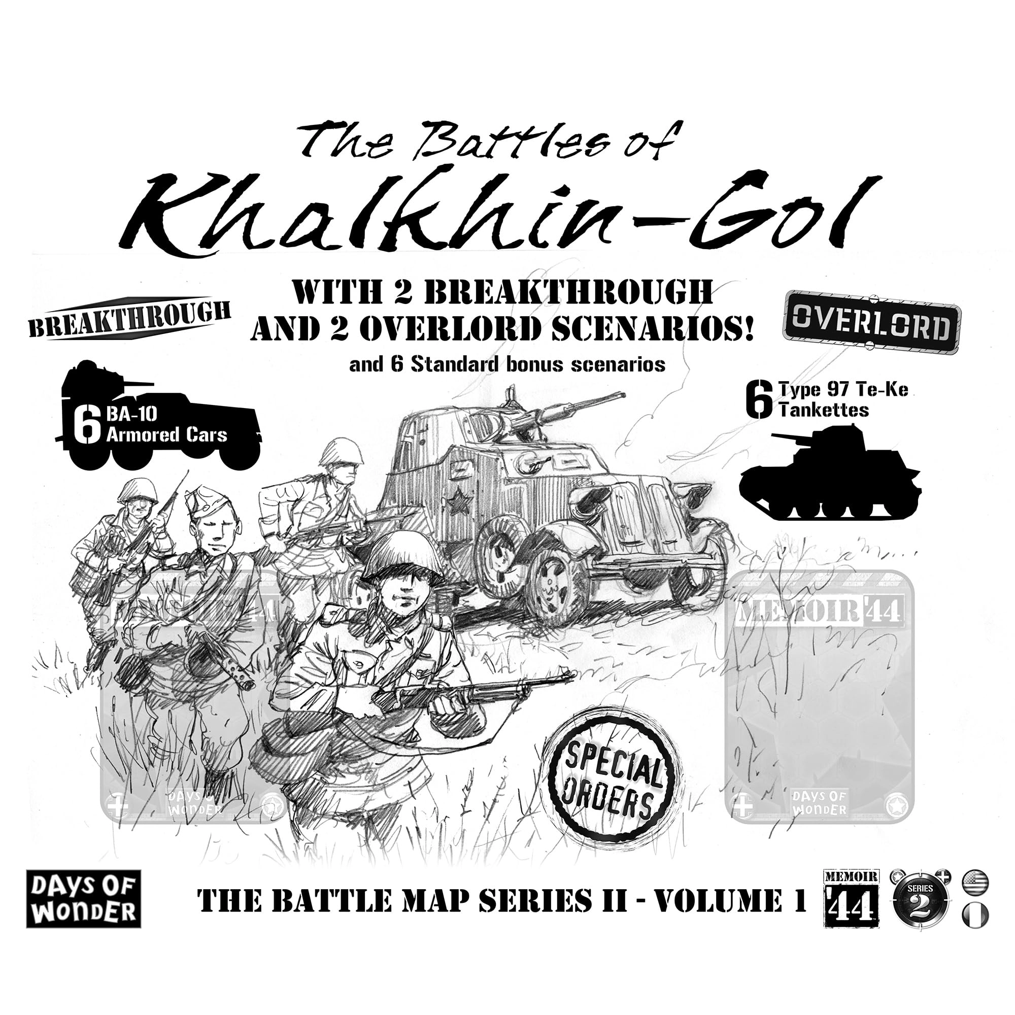 Asmodee Memoir '44: Battles Khalkin Gol