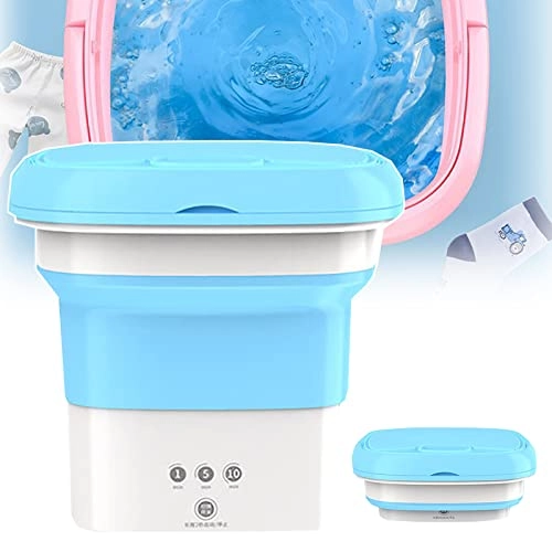 Folding washing machine