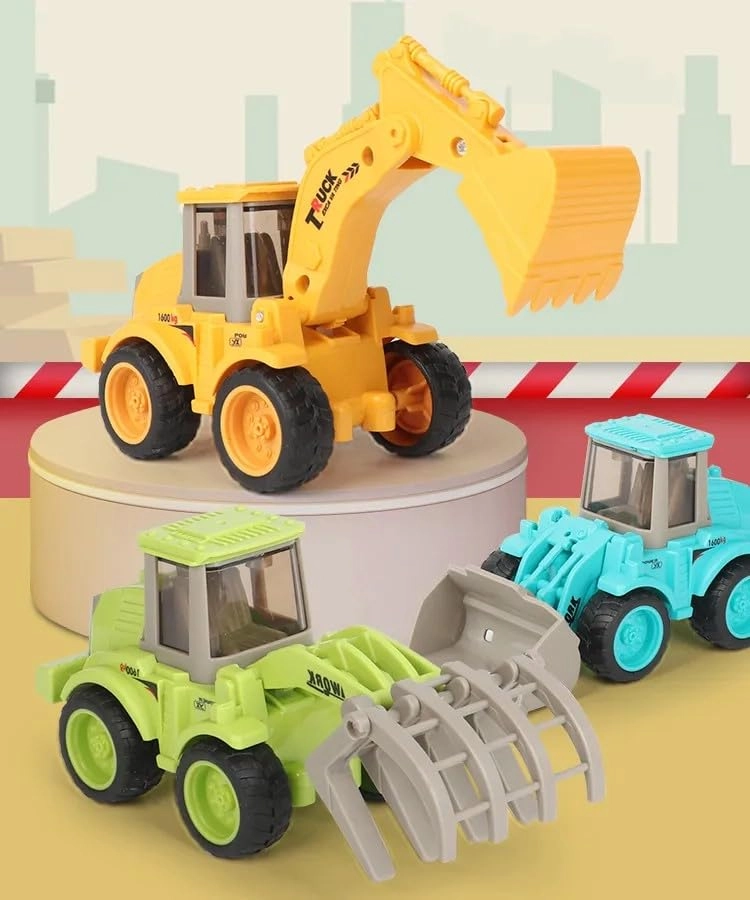 Construction Vehicles - Cartoon