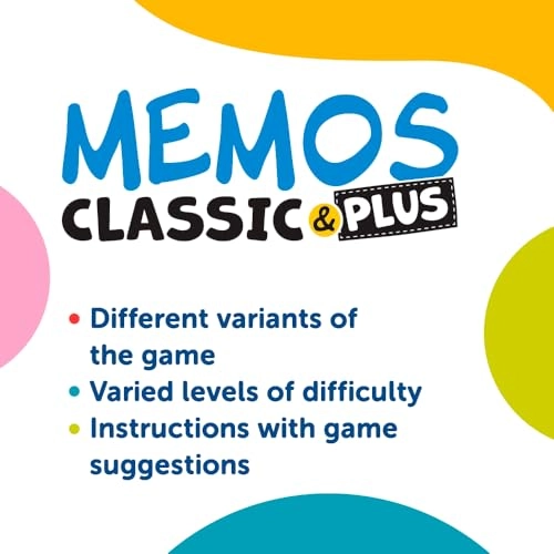 Memos Classic & Plus - 3 years and up 36 pieces