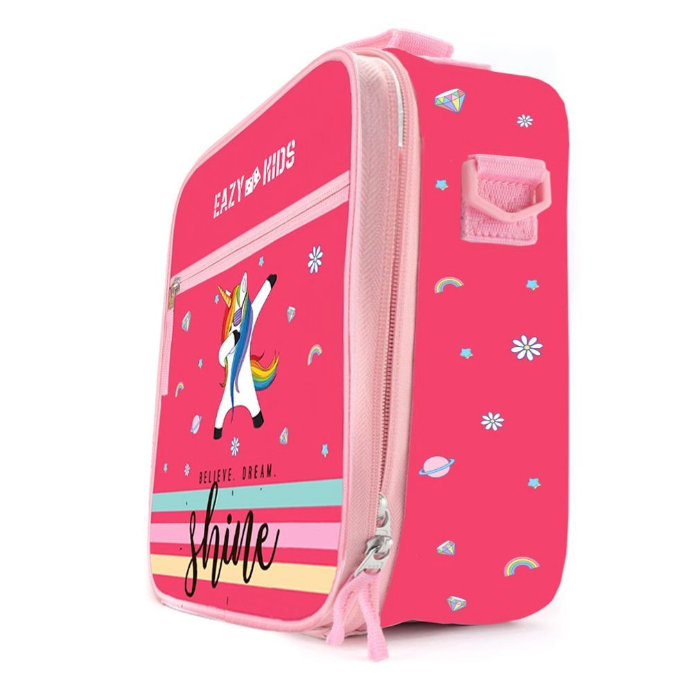Bento Lunch Bag - Unicorn Pink 7L