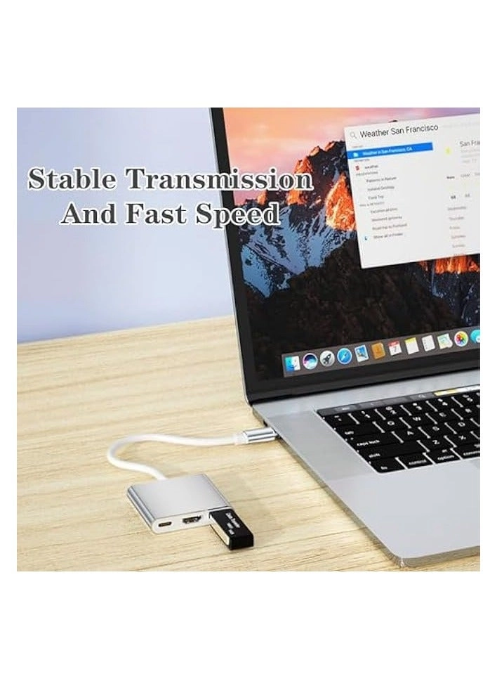 USB-C Hub - HDMI VGA 100W PD