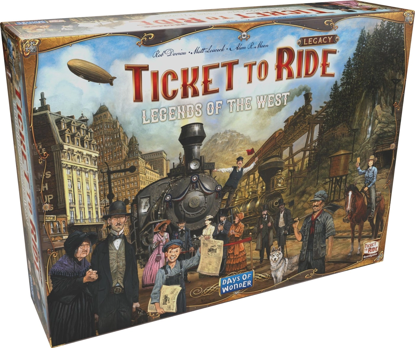 Days of Wonder Ticket to Ride Legacy: Legends of The West