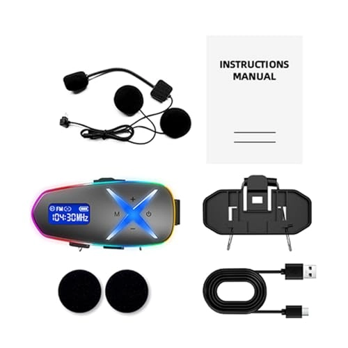 Helmet Bluetooth Headset - BT 6.0 In Ear