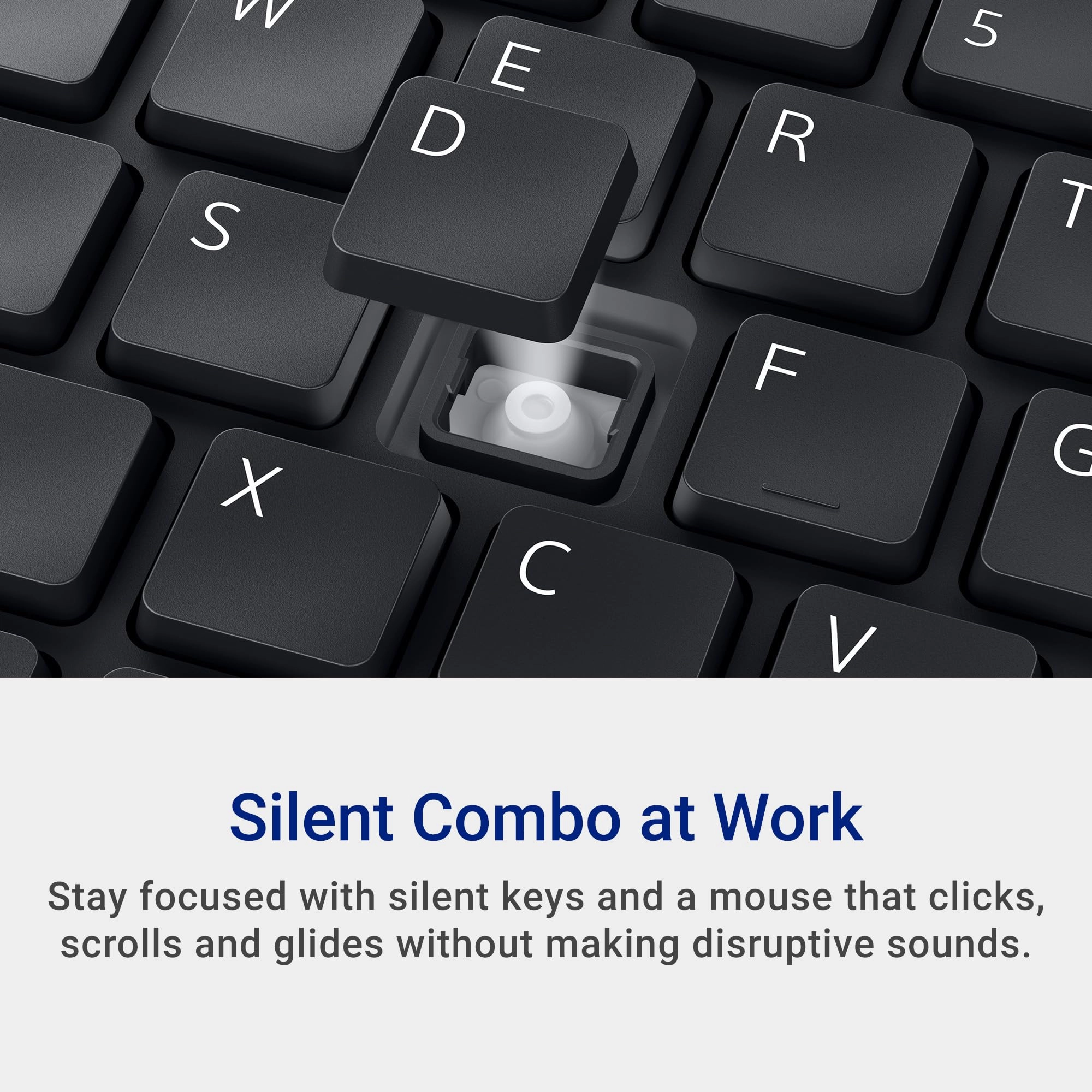 KM555 - QWERTY Wireless