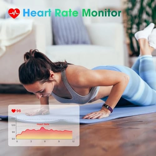 Fitness-Tracker Pulsuhr - Heart Rate SpO2 IP68