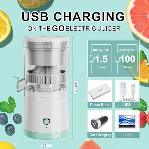 Electric Juicer - 380 Milliliters
