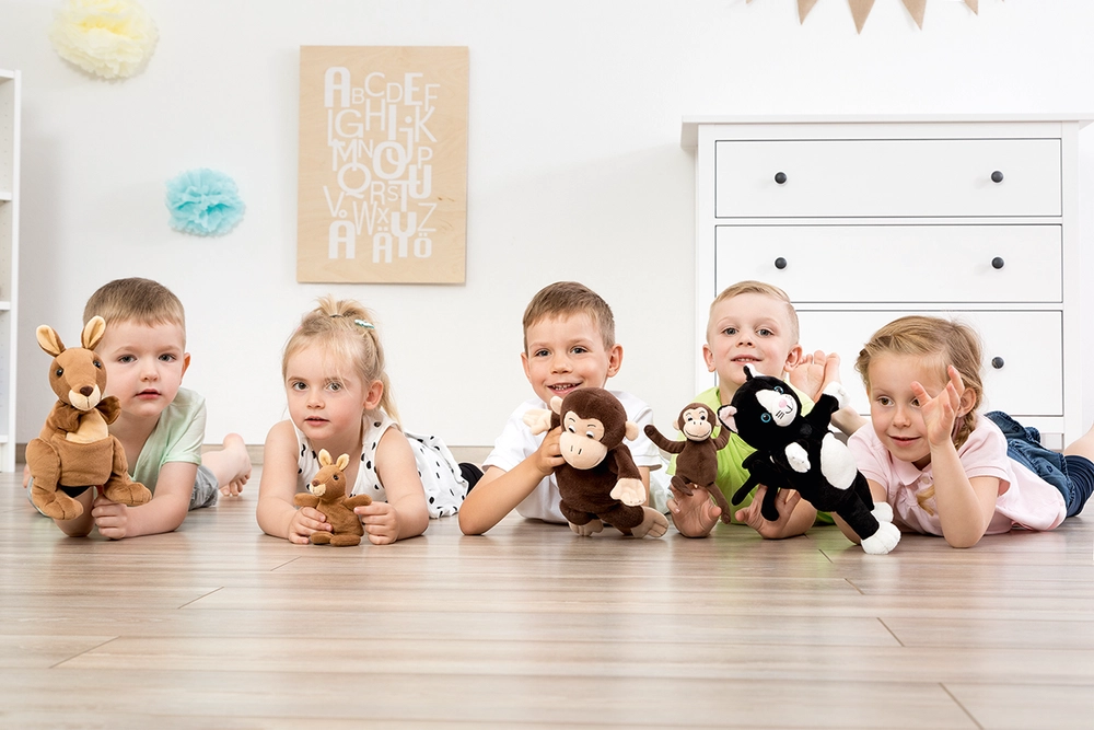 Hand Glove Puppet - Mom & Baby Cheeta & Bibi