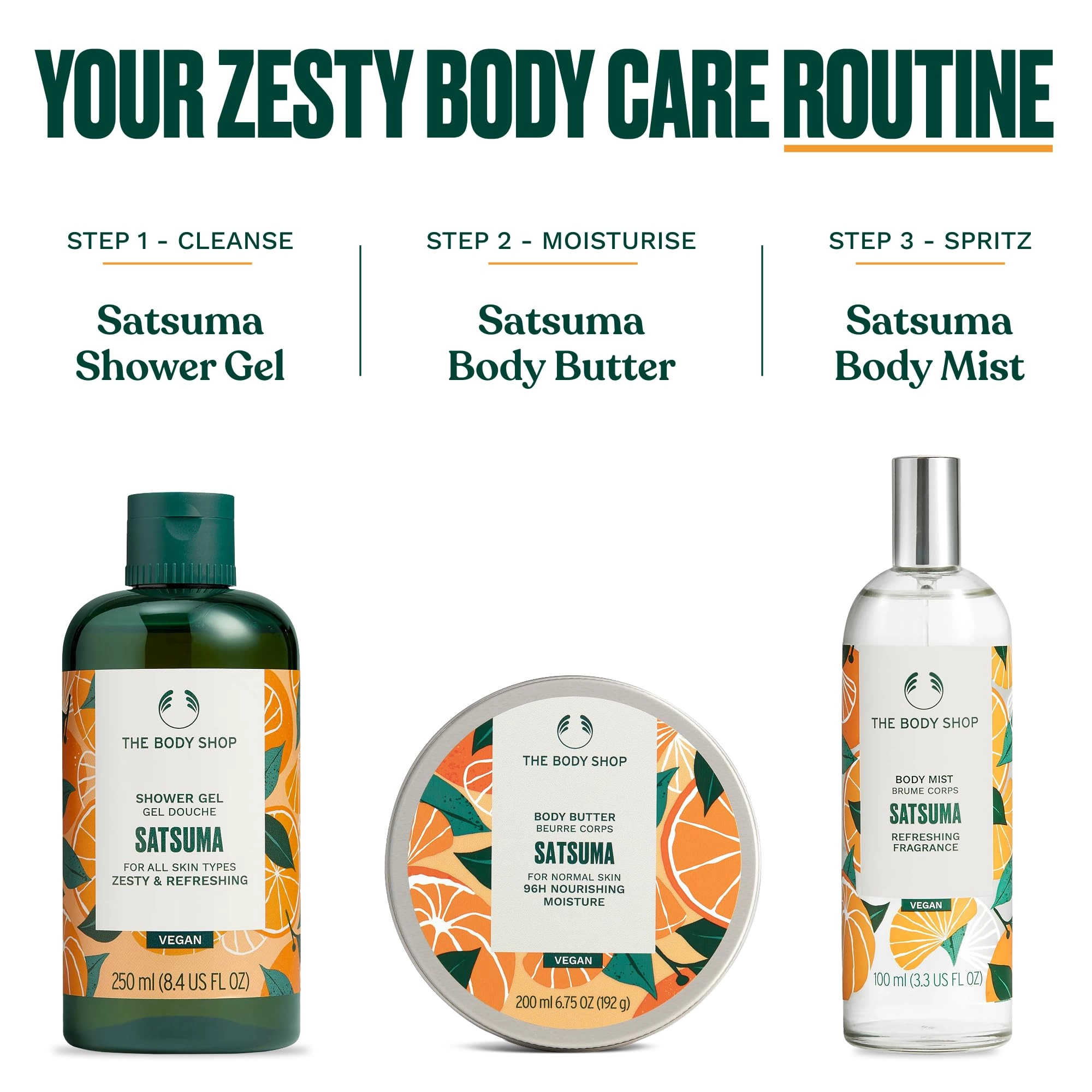 Satsuma Body - 100ml Citrus