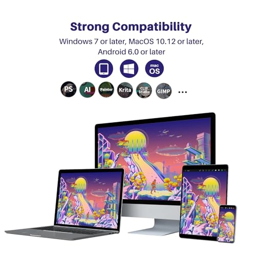 Kamvas 24 Plus - 526.85 x 296.35mm 8192Levels