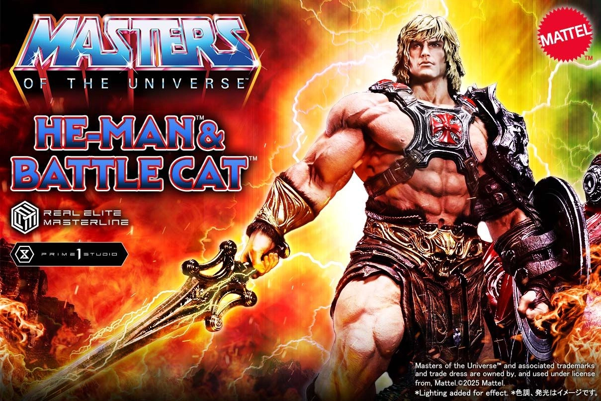 He-Man & Battle Cat - Real Elite Masterline 1/4 Statue