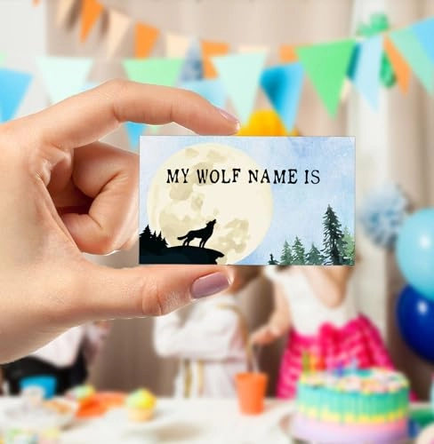 Game Sign - 5"x7" 1 + Name Stickers - 3.5"x2.1" 30