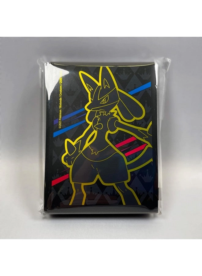 Pokémon Crown Zenith Elite Trainer Box Exclusive Lucario Sleeves - 65 pcs