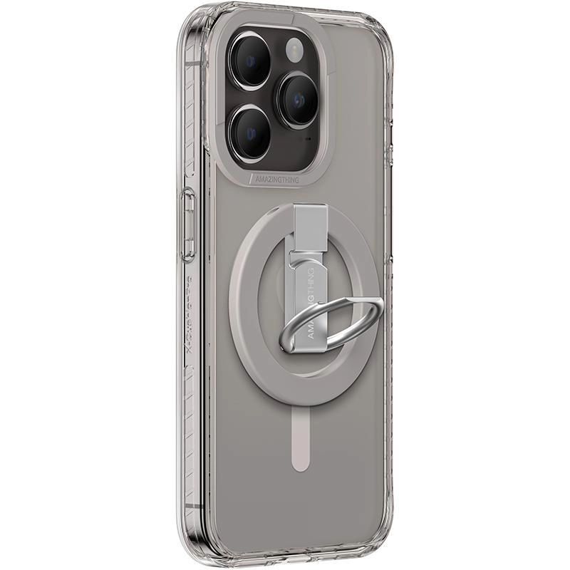 Titan Pro Back Cover Mobile Case with Stand for iPhone 15 Pro