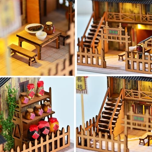 DIY Miniature House Kit - Bakery Shop