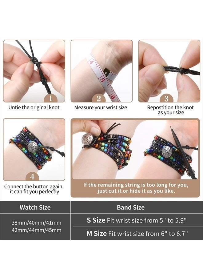 Beaded Boho Watch Band for Apple Watch - 41mm/38mm/40mm