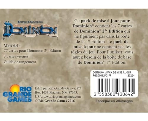 Dominion: L'Intrigue + Decap (French)