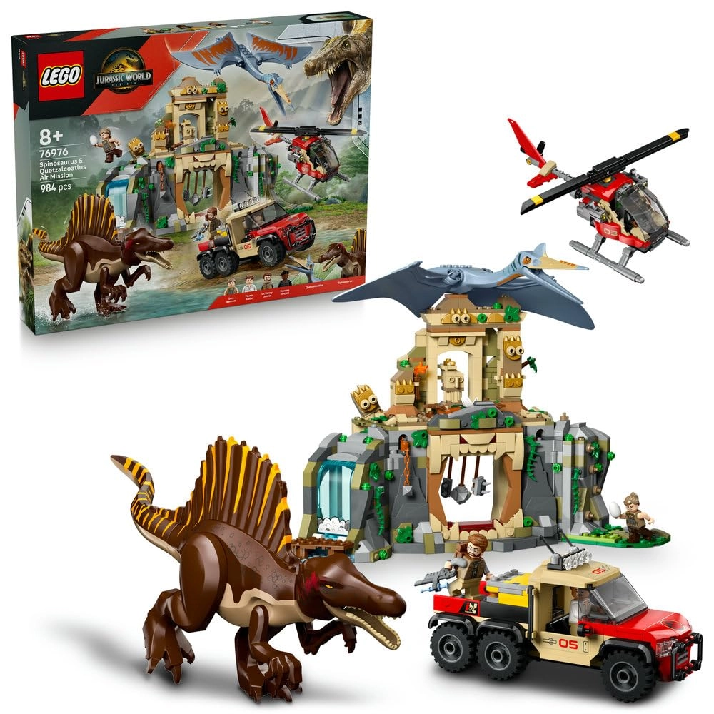 Spinosaurus & Quetzalcoatlus Air Mission (76976) - Jurassic World