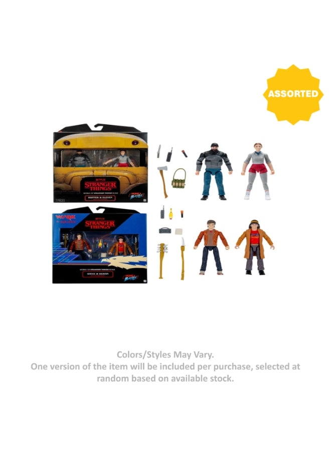 Jazwares Hunt & Battle Stranger Things Core Figures Set - 7.62 cm