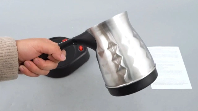 Electric Turkish Coffee Maker - 500ml Portable Even Heating