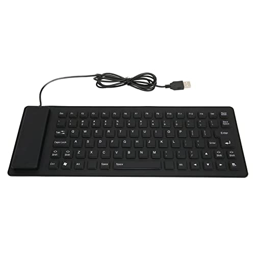 Folding Silicone Keyboard - Wired