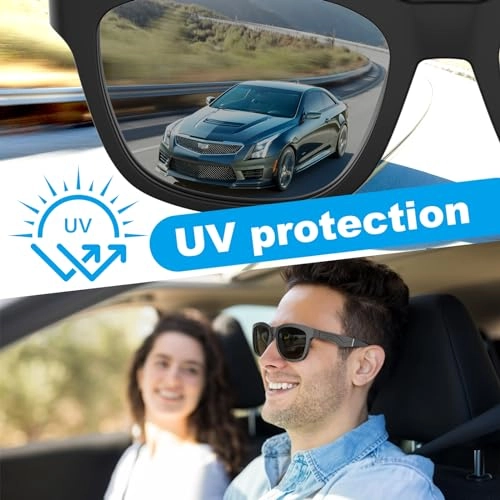 Smart Bluetooth Glasses - Clear Calls 6 Hours