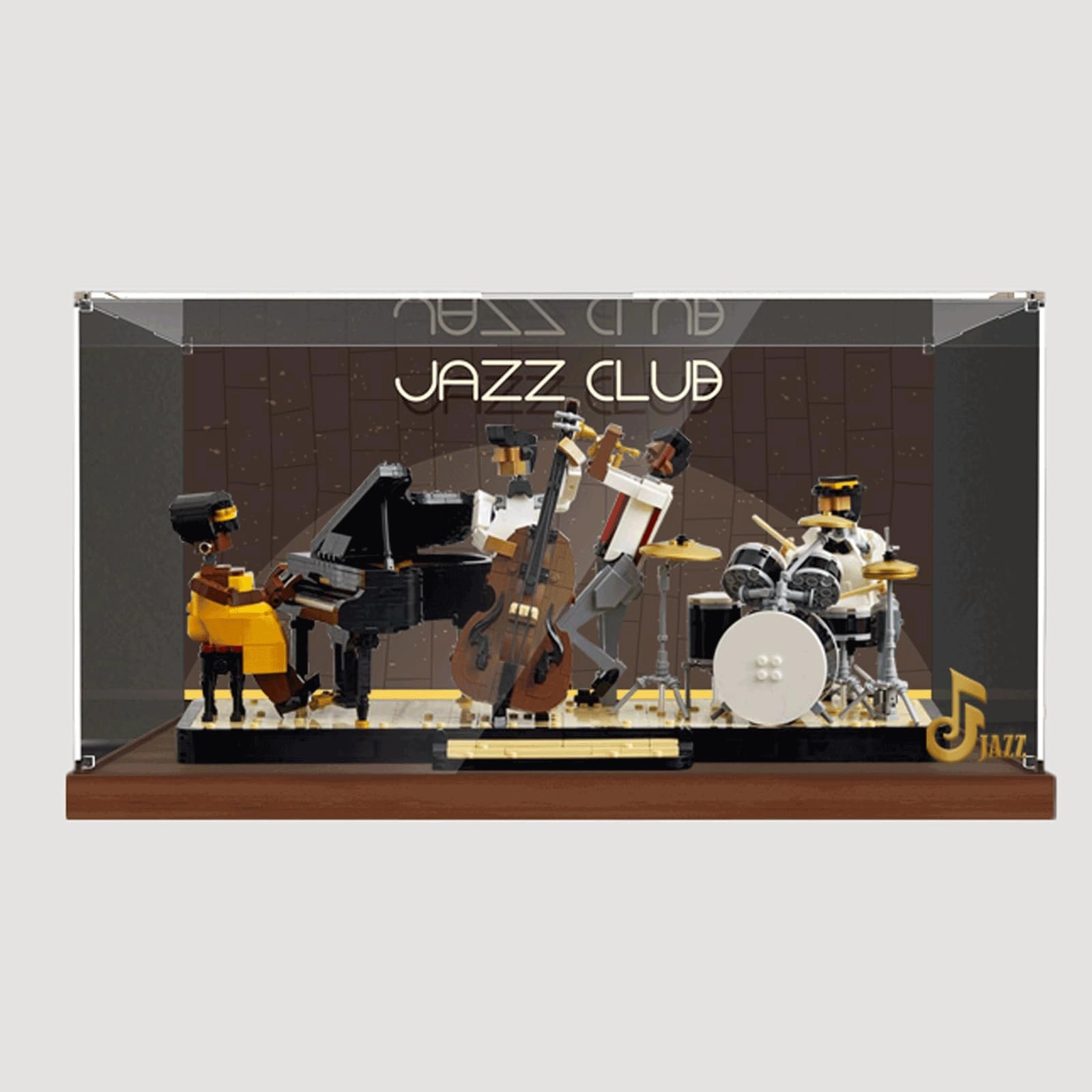 TIANQING Acrylic Display Case for LEGO 21334 Building Kit - 3mm thickness