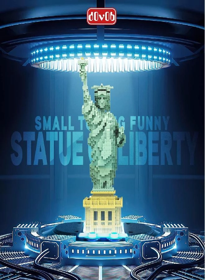 Statue of Liberty - Micro Mini Blocks