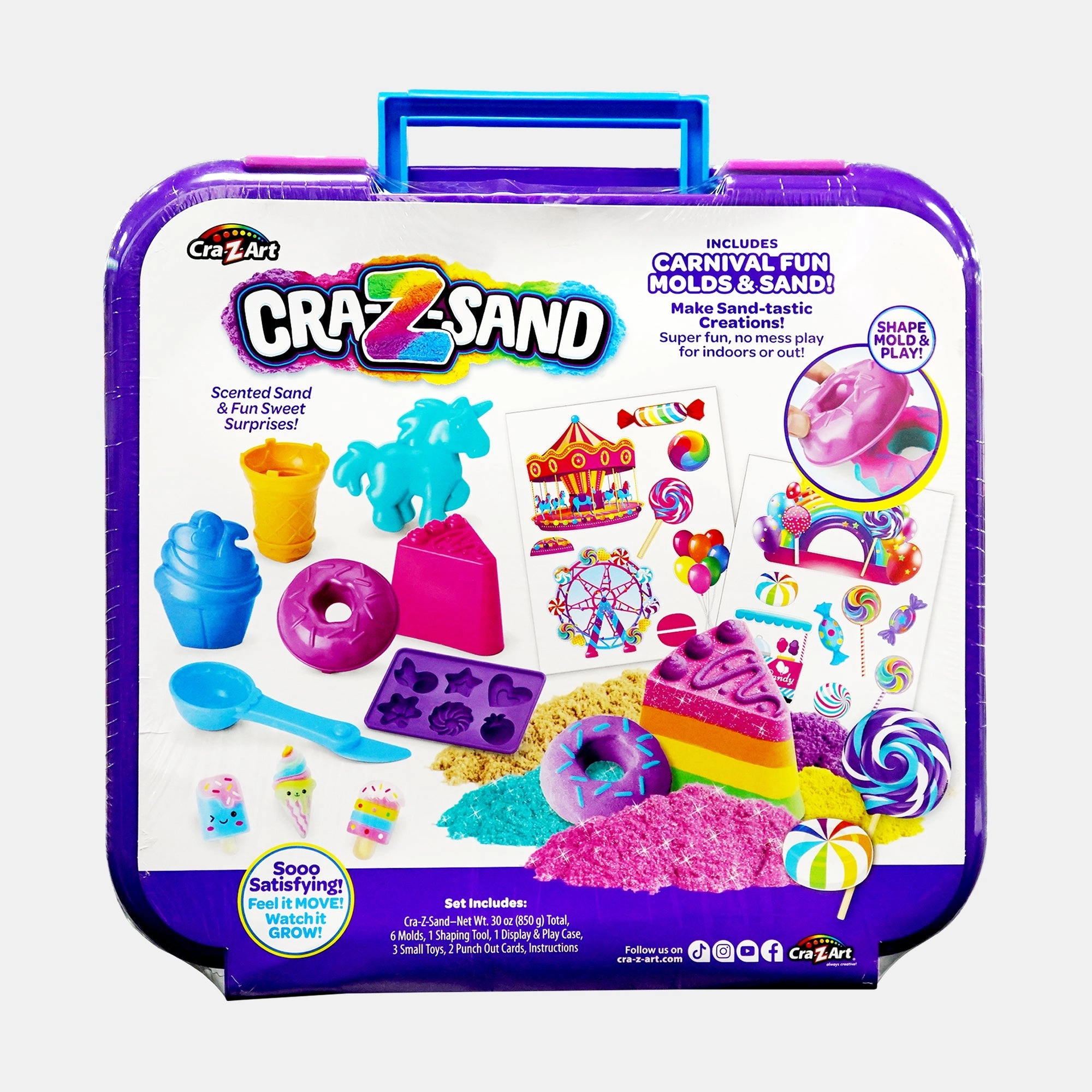 Cra-Z-Art Cra-Z-Sand Candy-Licious Carnival Fun Set - 15 piece(s)