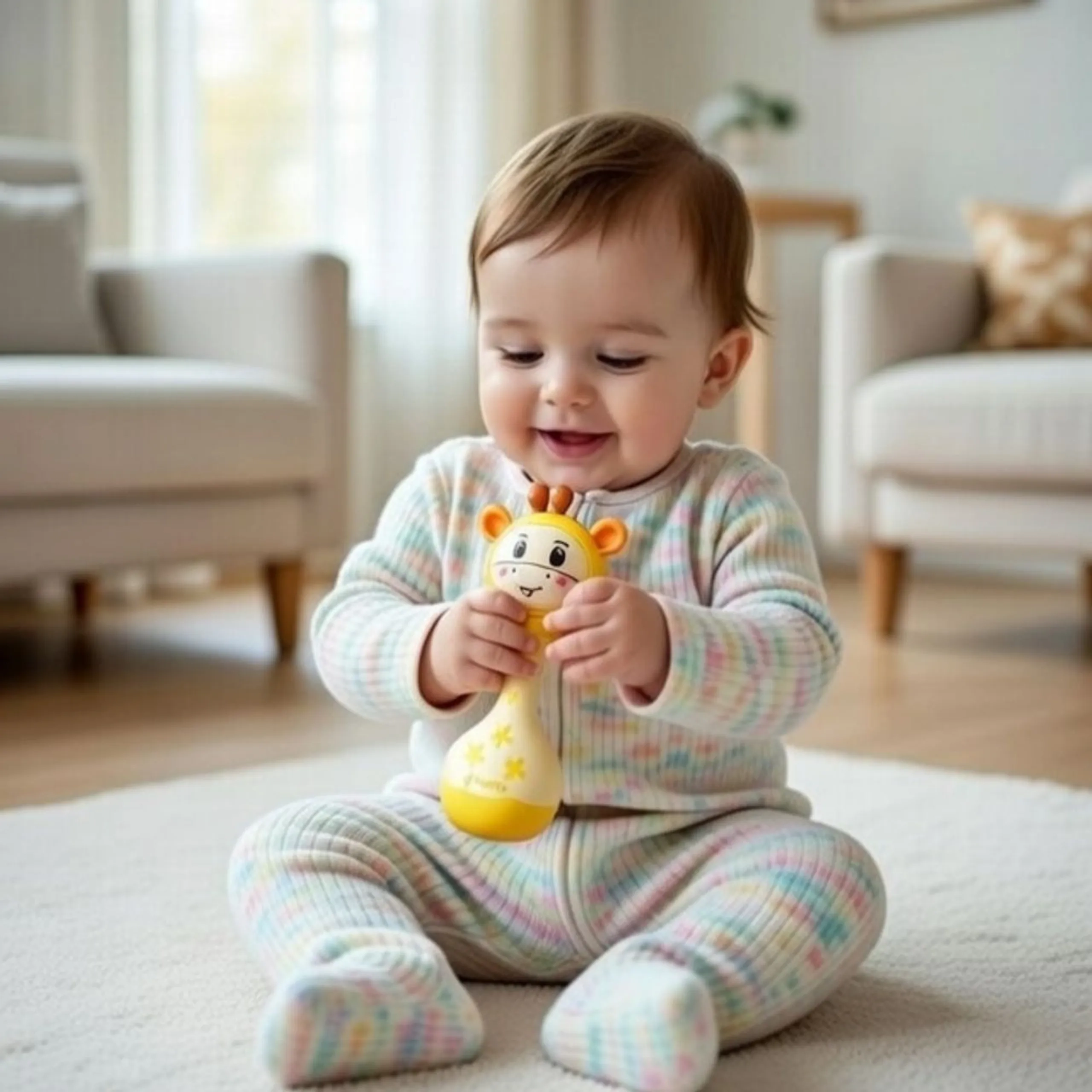 Baby Rattle - Suitable for 12 months & above