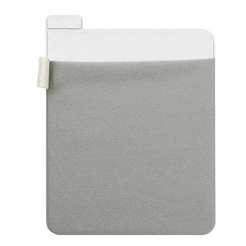 Laptop Mouse Storage Bag - Reusable Adhesive Grey