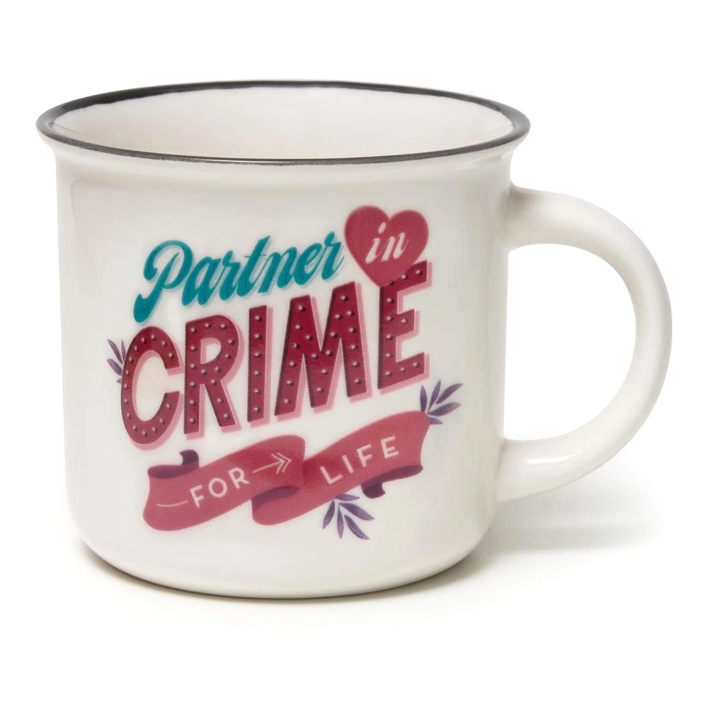 Legami Cup-Puccino Porcelain Mug - Partner In Crime 350 ml