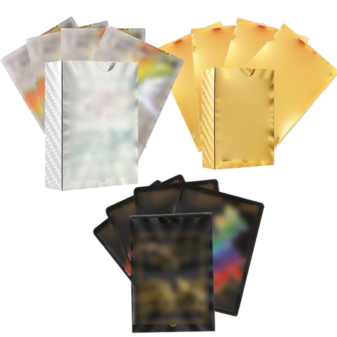 SUJEBKC Gold Foil Cards - 165pcs