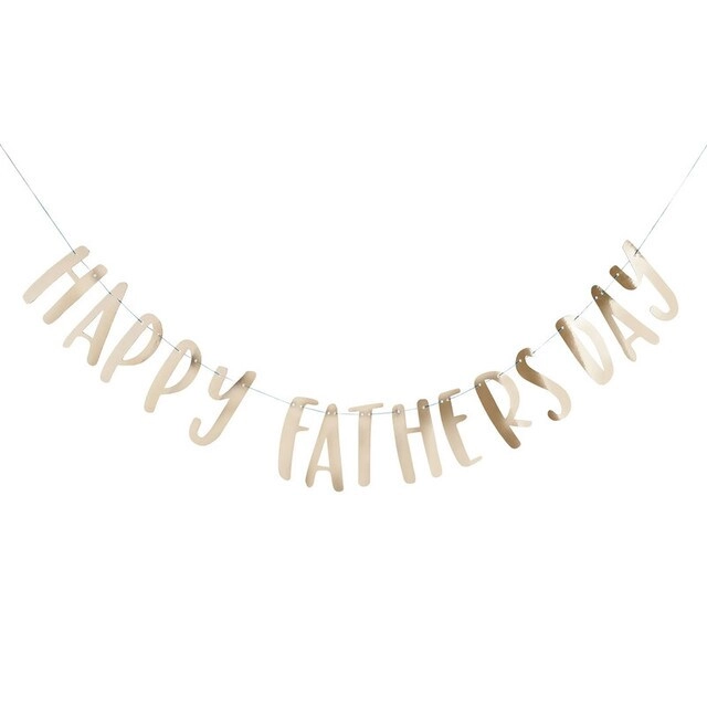 Party Zone Happy Fathers Day Banner