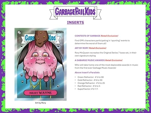 Chrome Garbage Pail Kids Series 7 - 28pcs