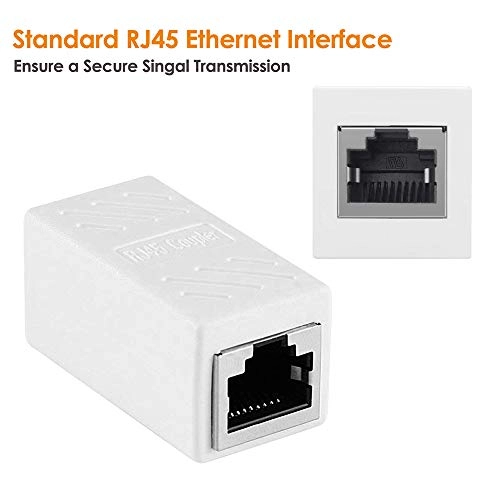 Ethernet Coupler - 2 Pack Female to Female Cat7 Cat6 Cat5e