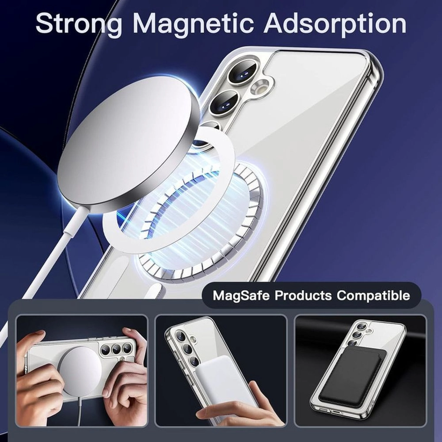 MagSafe Clear Case for Samsung Galaxy S24