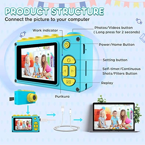 Digital Camera - 8MP 1080P